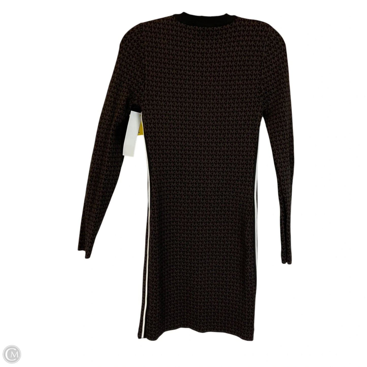 Dress Casual Midi By Michael By Michael Kors In Brown, Size: S