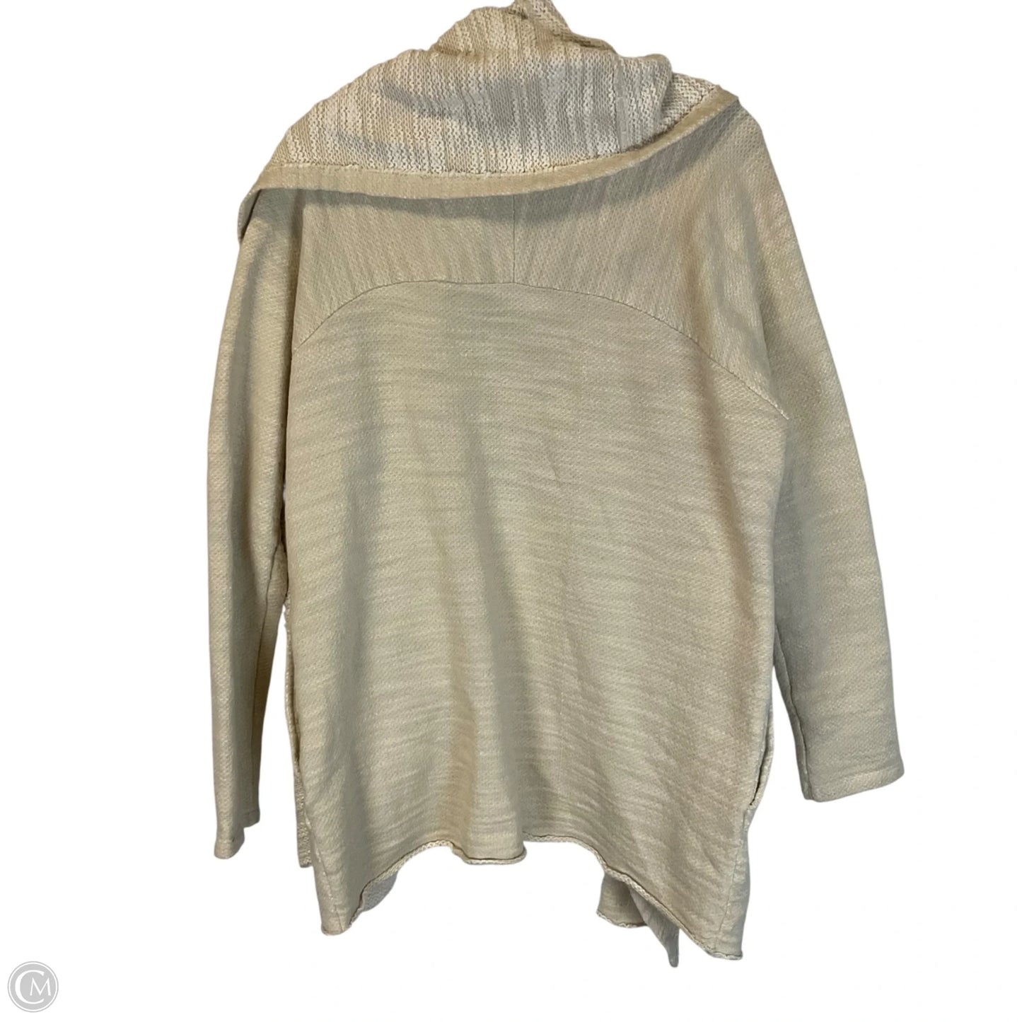Cardigan By Lucky Brand In Cream, Size: L