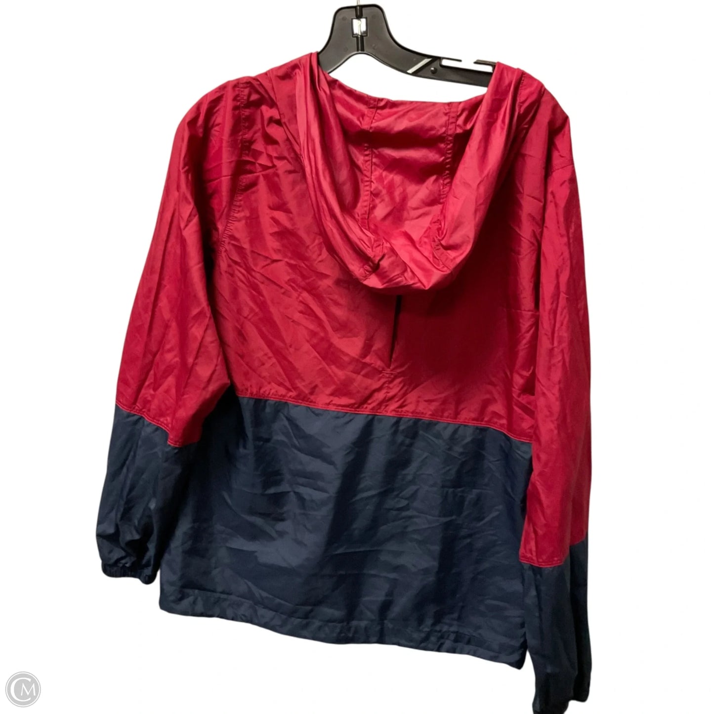 Jacket Windbreaker By Columbia In Red, Size: M