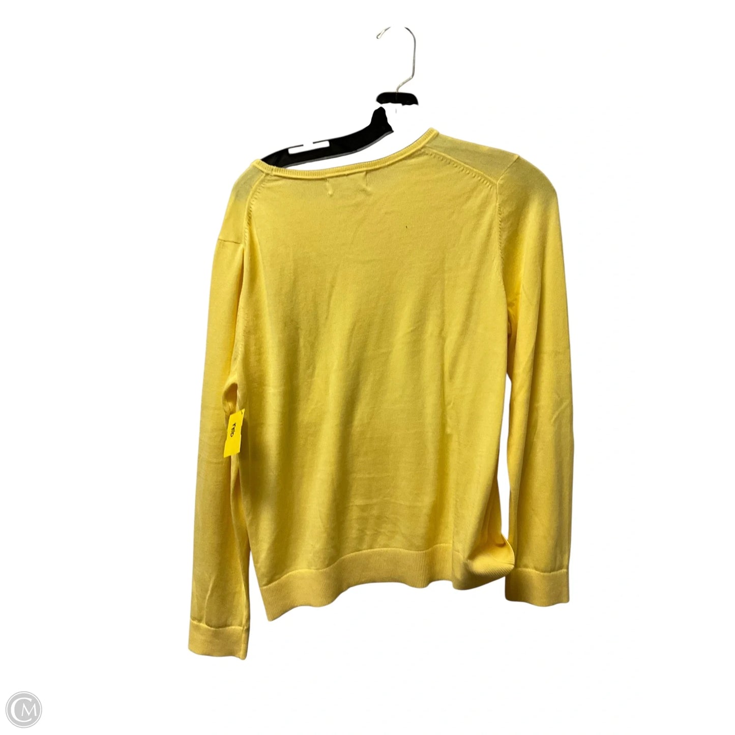 Sweater By Banana Republic In Yellow, Size: L