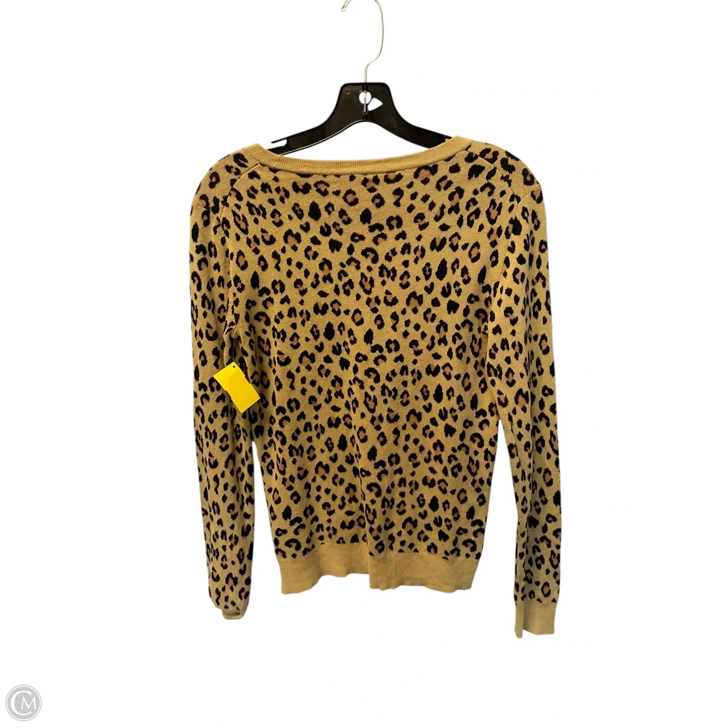 Top Long Sleeve By J. Crew In Animal Print, Size: Xs