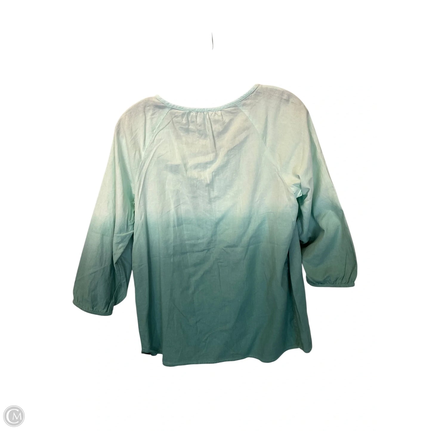 Top Long Sleeve By Pure Jill In Ombre Print, Size: Xs