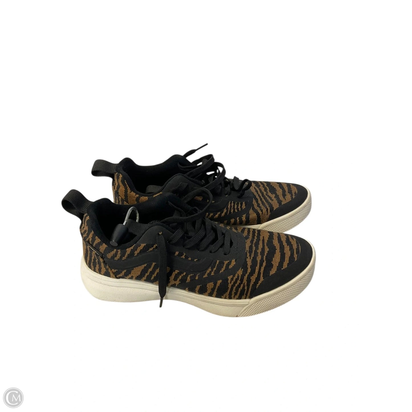 Shoes Sneakers By Vans In Animal Print, Size: 7