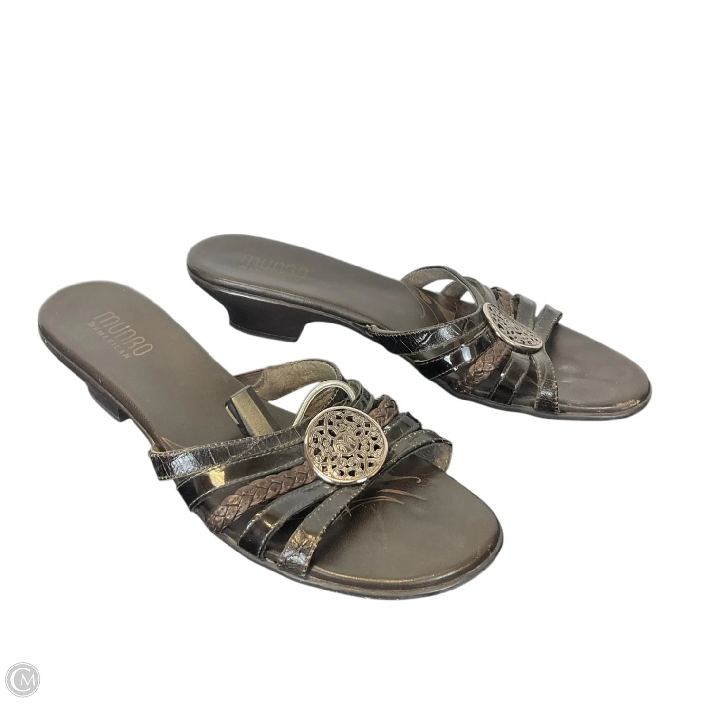 Shoes Heels Block By Munro In Brown, Size: 6