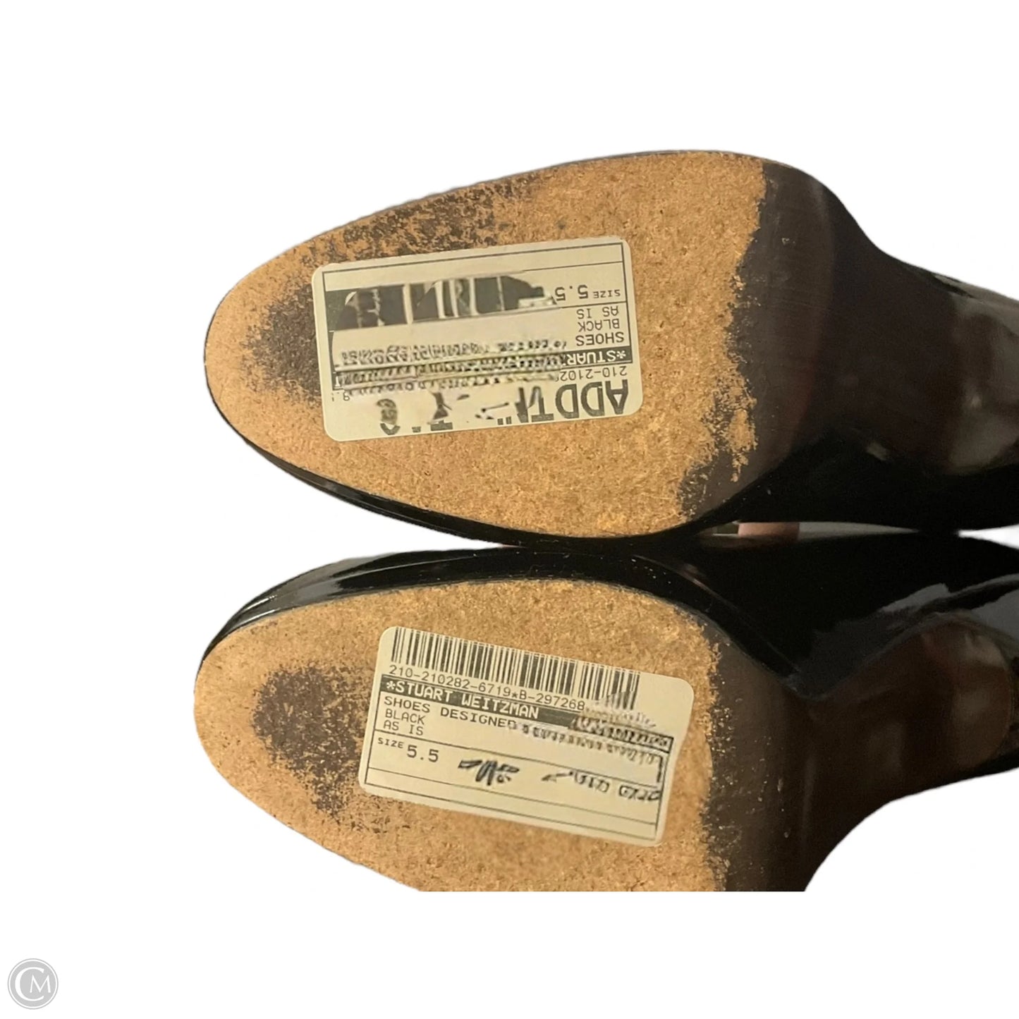 Shoes Designer By Stuart Weitzman In Black, Size: 5.5