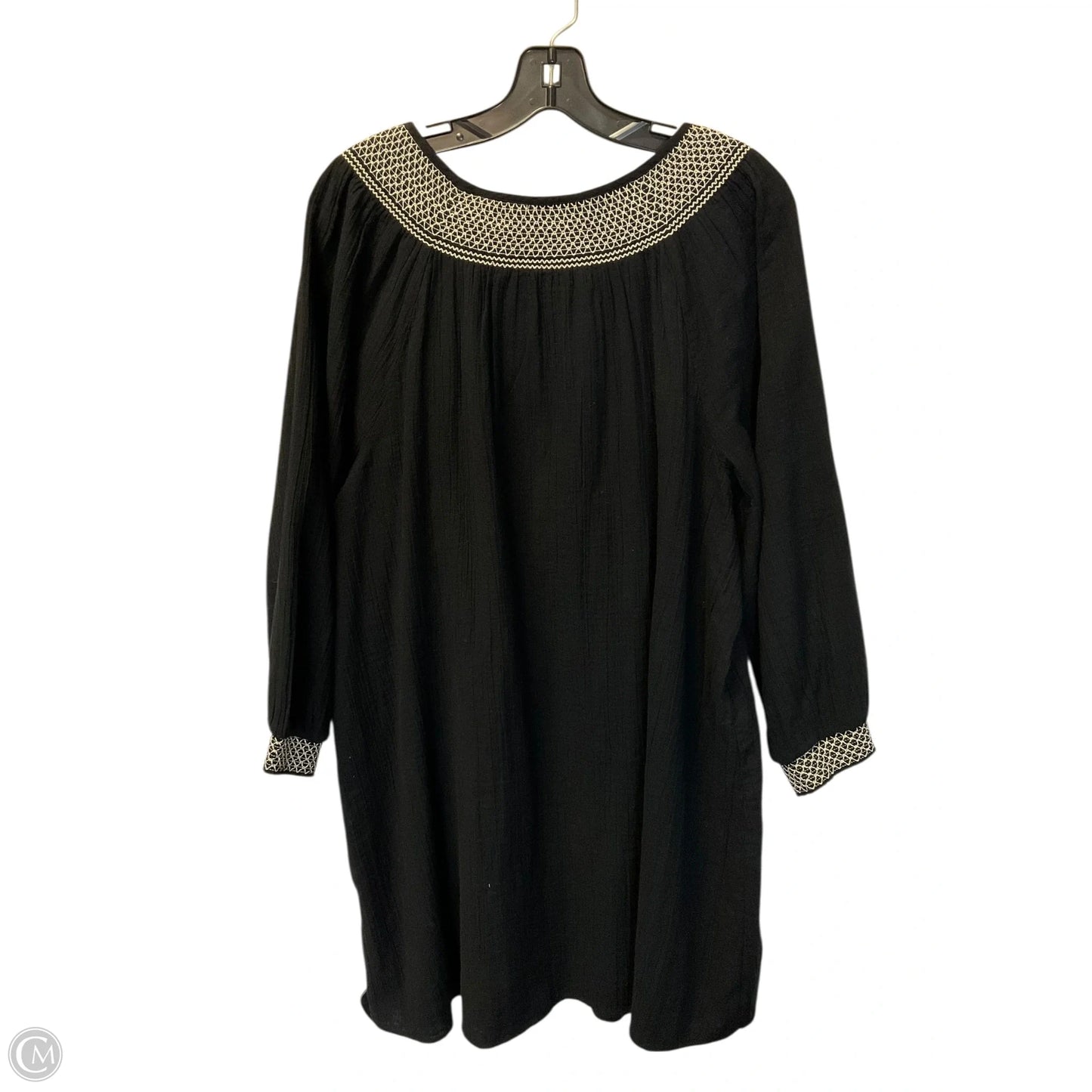 Dress Casual Midi By Wonderly In Black, Size: Xl