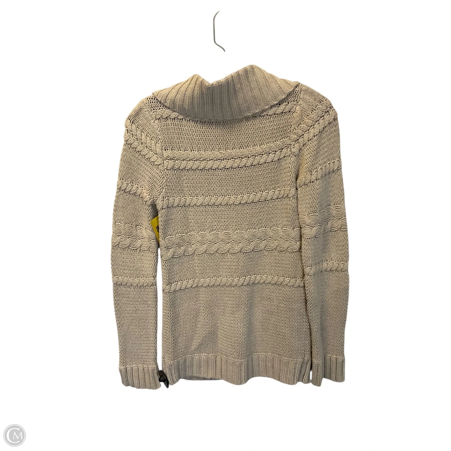 Sweater Cardigan By Pandemonium In Tan, Size: L