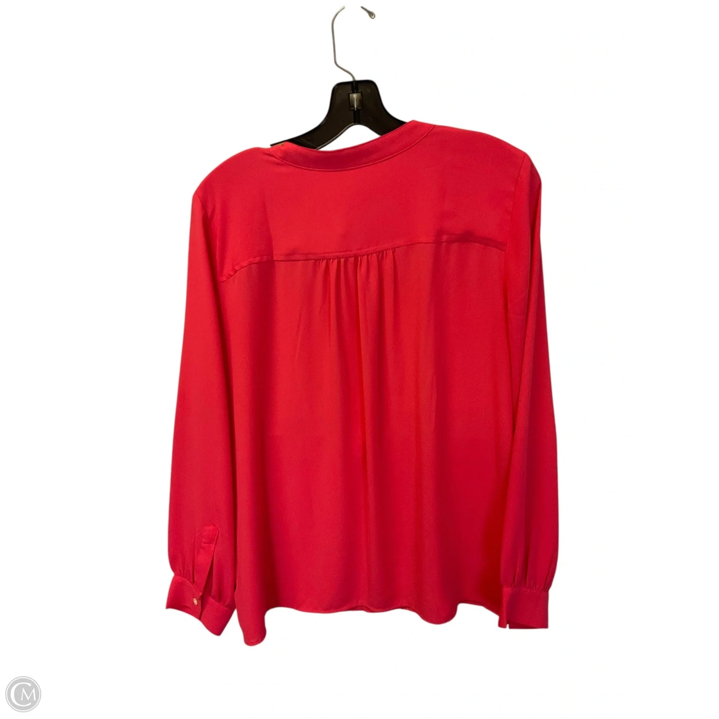 Top Long Sleeve By Loft In Pink, Size: M