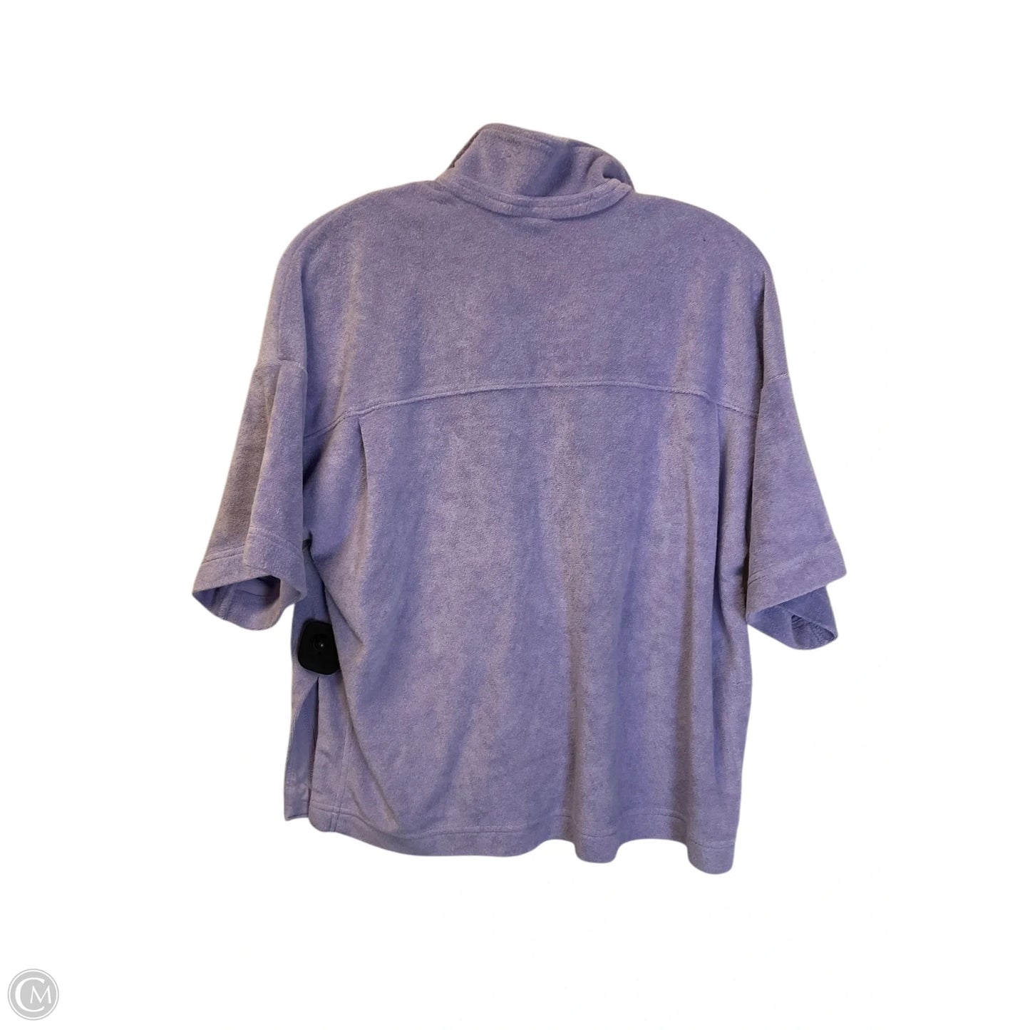 Top Short Sleeve By Anthropologie In Purple, Size: Xxs