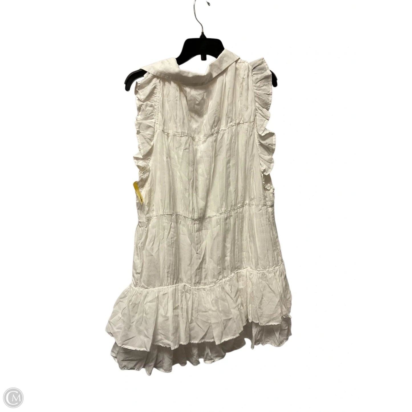Dress Casual Short By Anthropologie In White, Size: Xl