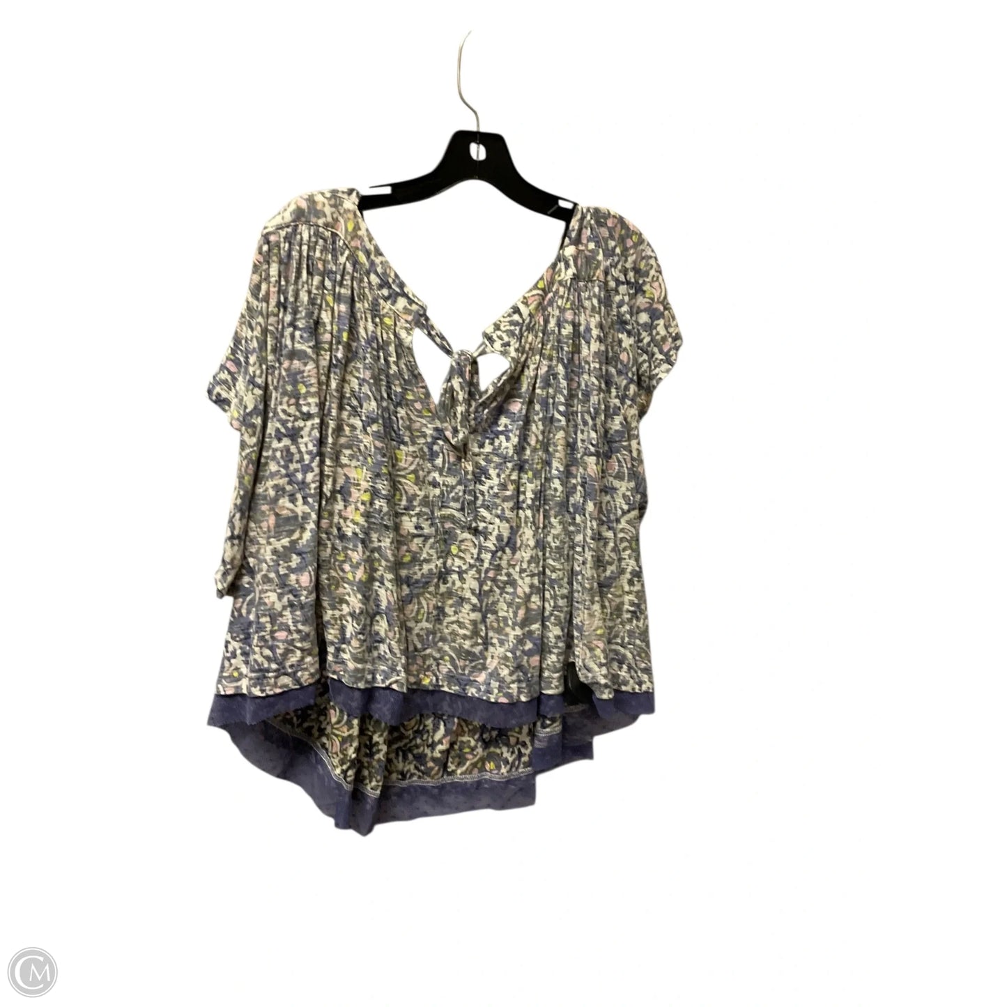 Top Short Sleeve Basic By Free People In Multi-colored, Size: L