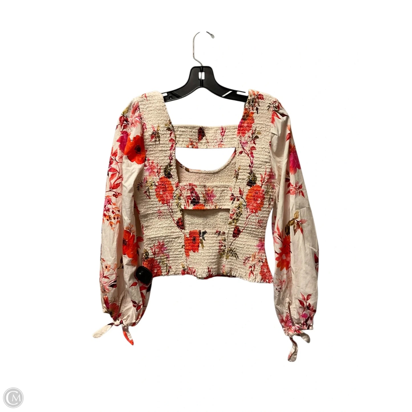 Top Long Sleeve By Anthropologie In Pink, Size: Xs