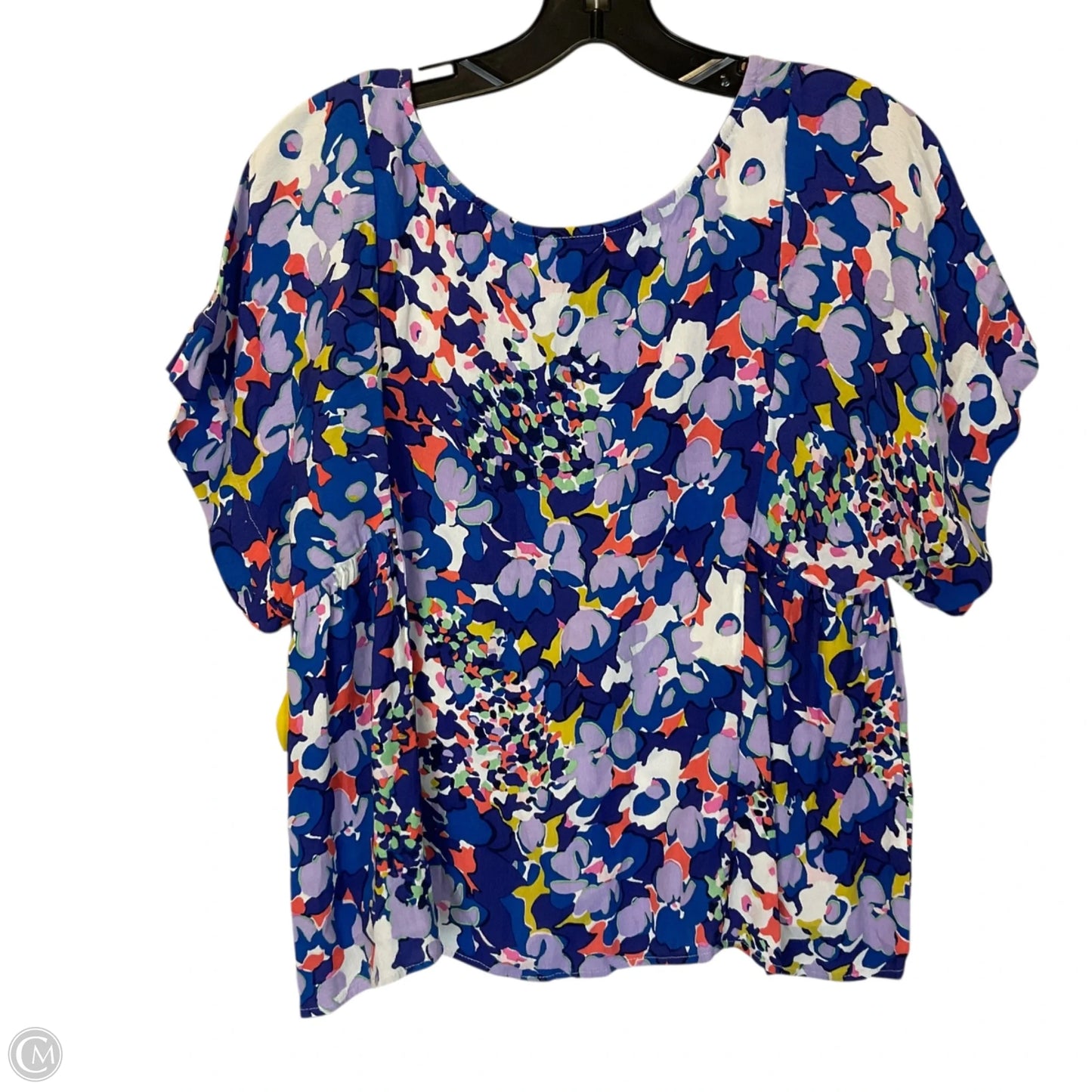 Top Short Sleeve By Maeve In Multi-colored, Size: S
