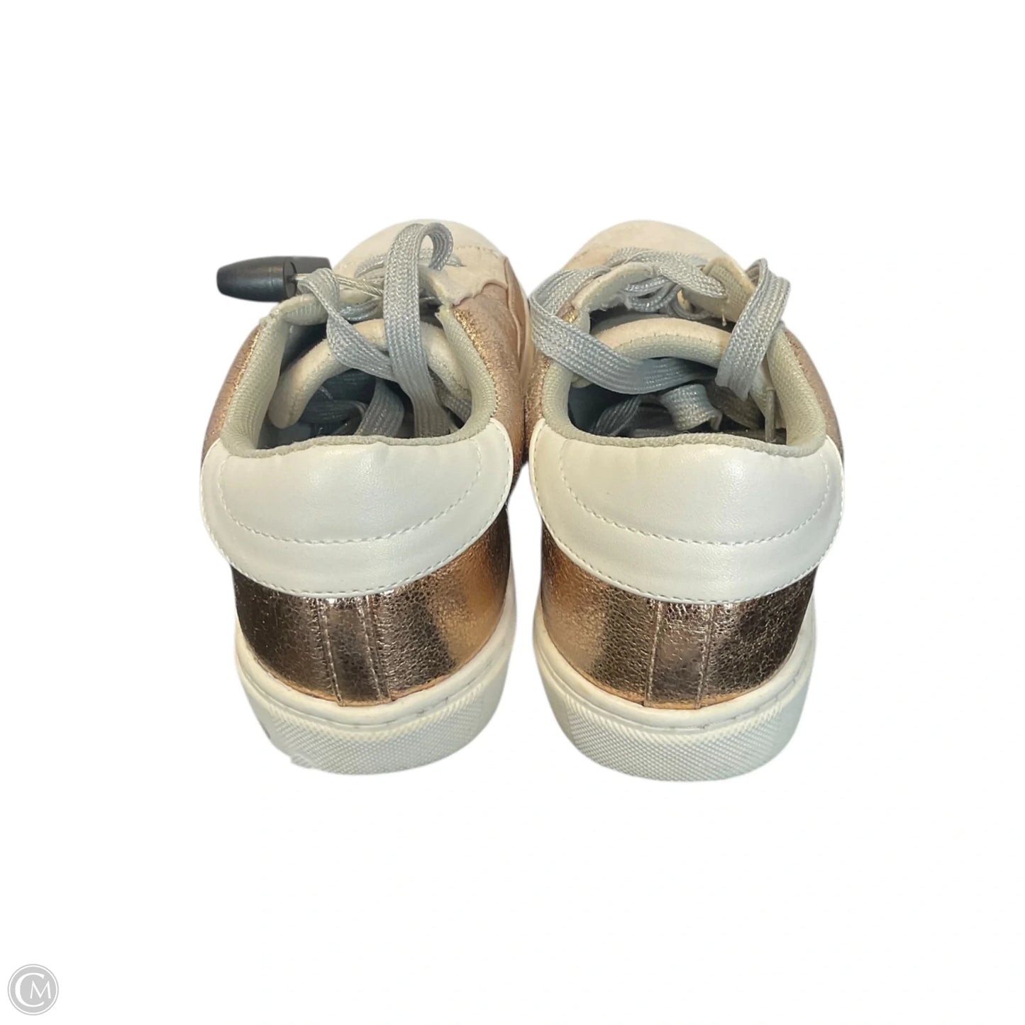 Shoes Sneakers By Clothes Mentor In Cream, Size: 6.5