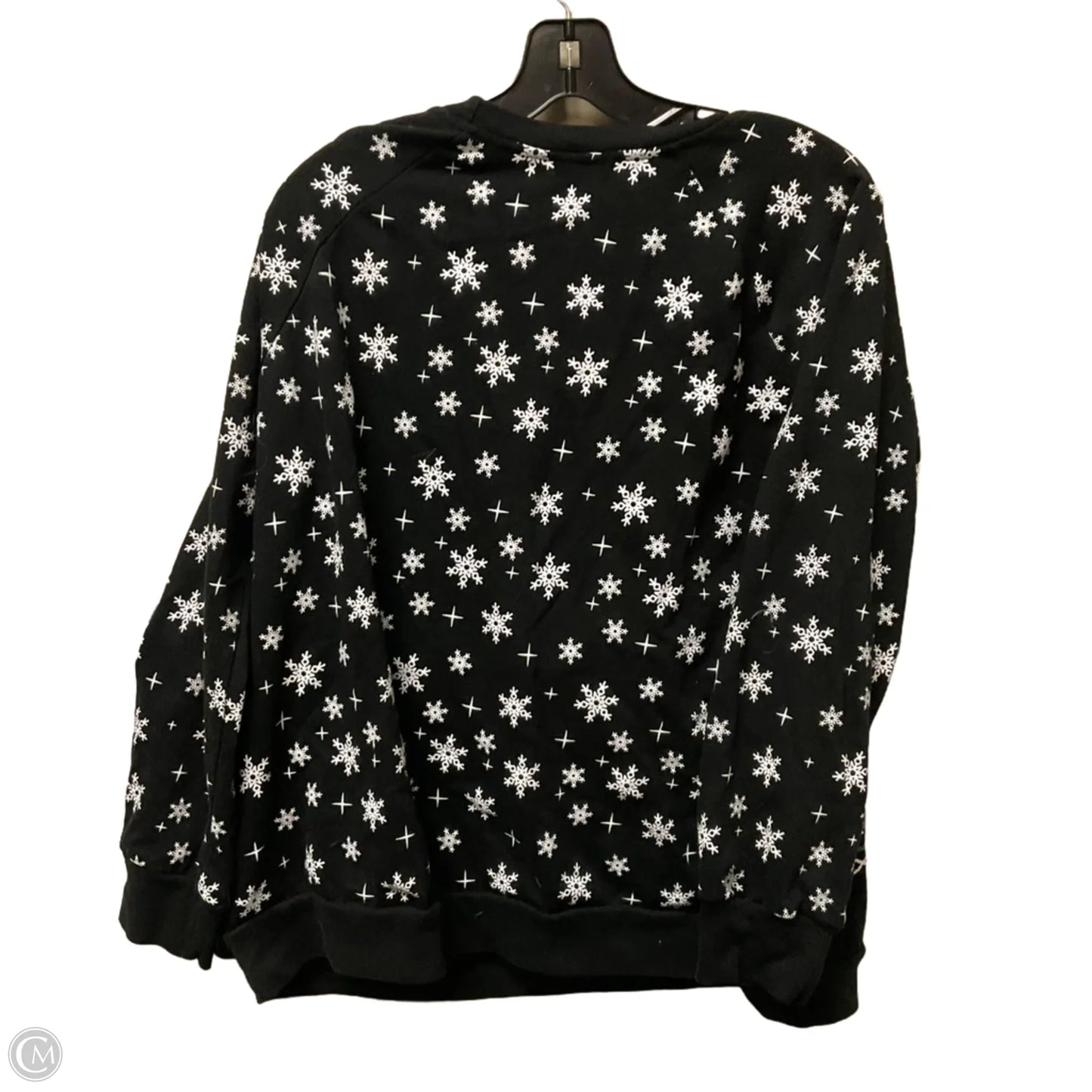 Sweater By Clothes Mentor In Black, Size: 3x