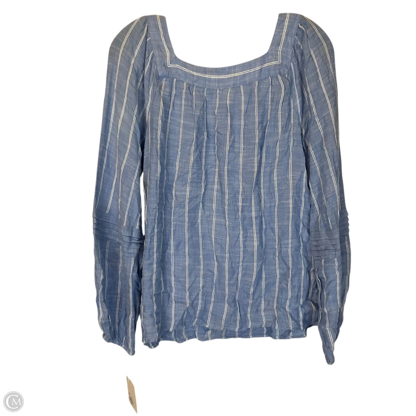 Top Long Sleeve By Lc Lauren Conrad In Striped Pattern, Size: S