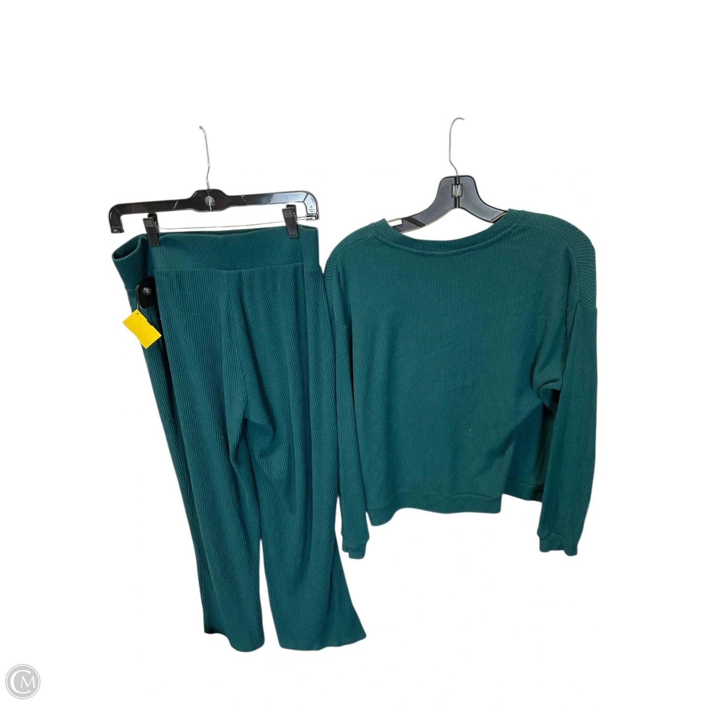 Pants Set 2pc By Clothes Mentor In Teal, Size: M