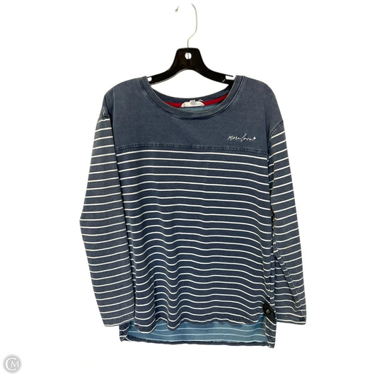 Top Long Sleeve By Jane And Delancey In Striped Pattern, Size: M
