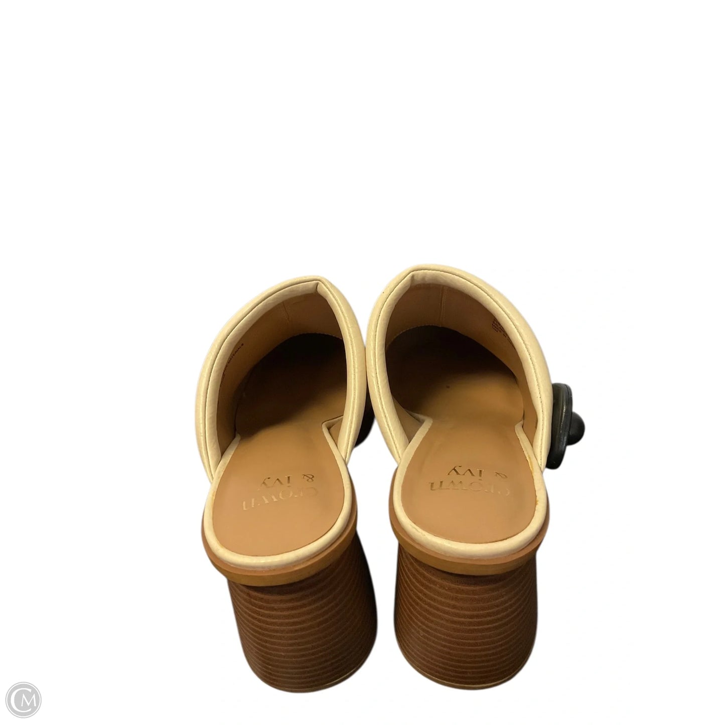 Shoes Heels Platform By Crown And Ivy In Cream, Size: 10