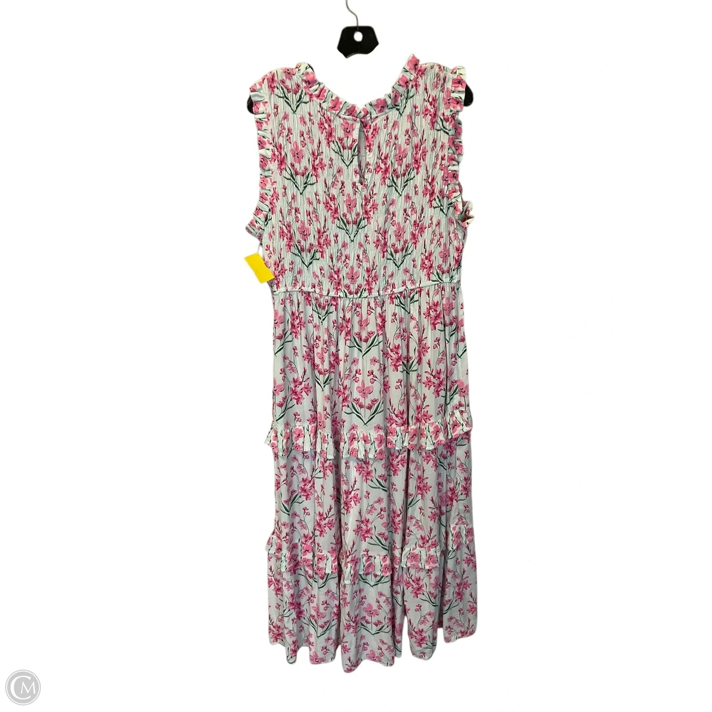 Dress Casual Midi By Crown And Ivy In Floral Print, Size: L