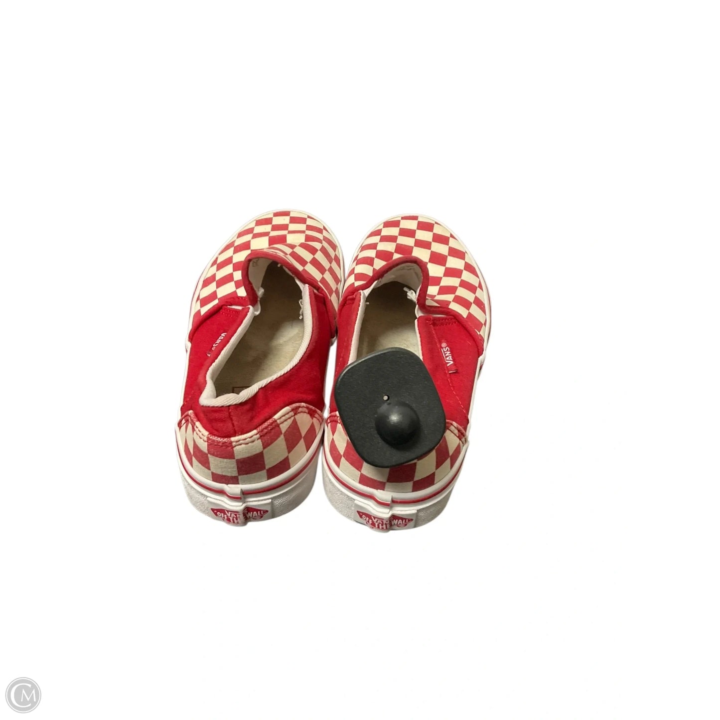 Shoes Flats By Vans In Checkered Pattern, Size: 6.5