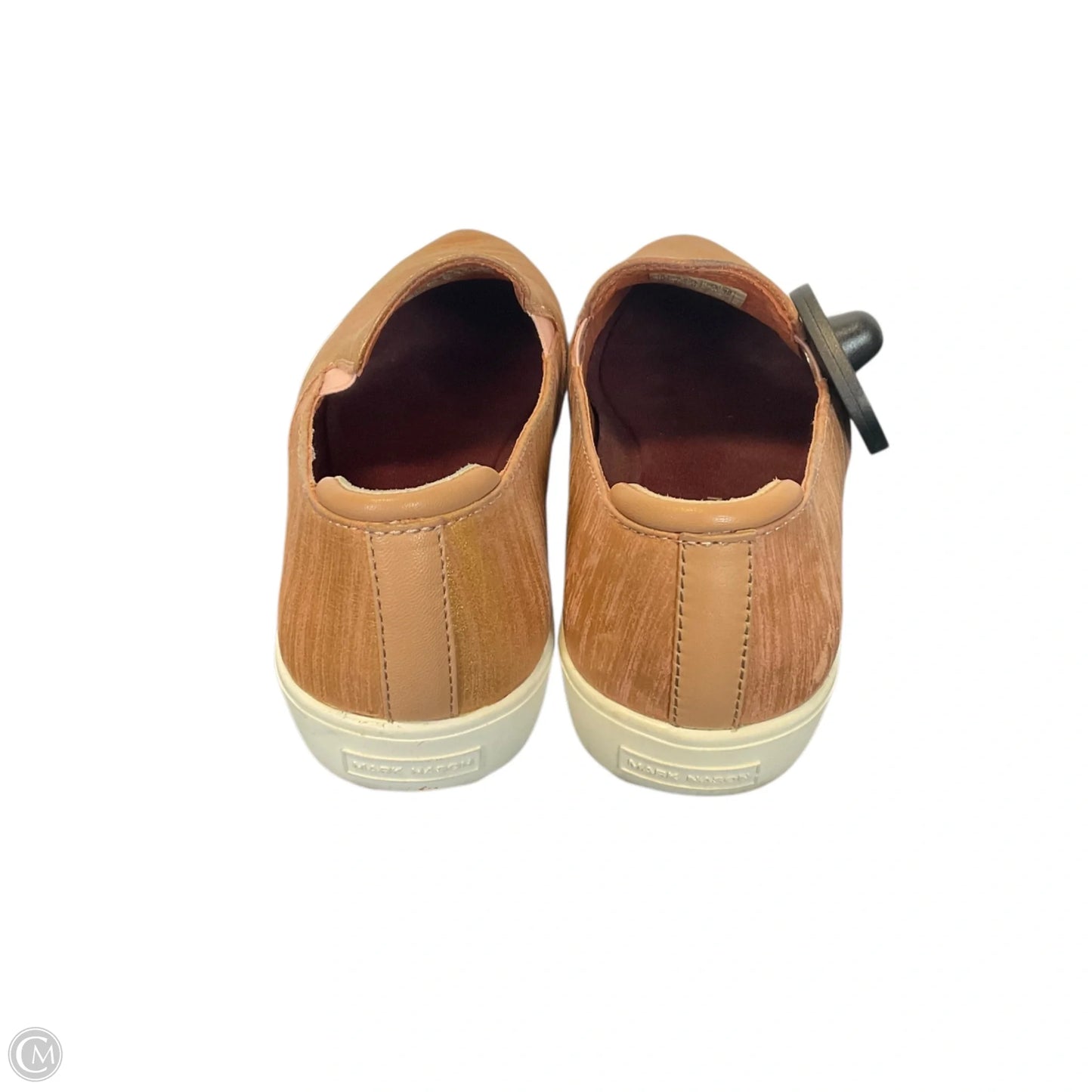 Shoes Flats By Clothes Mentor In Bronze, Size: 6.5