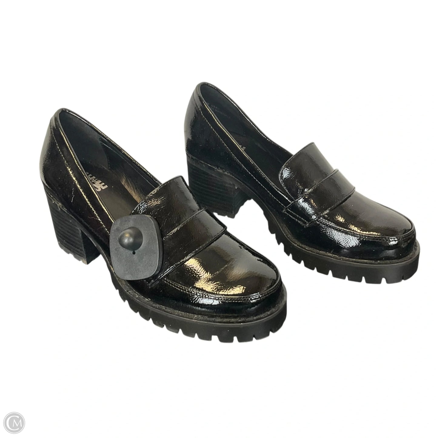 Shoes Heels Platform By Clothes Mentor In Black, Size: 6.5