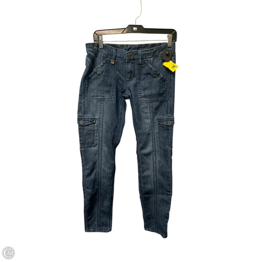 Jeans Skinny By Armani Collezoni In Blue Denim, Size: 4