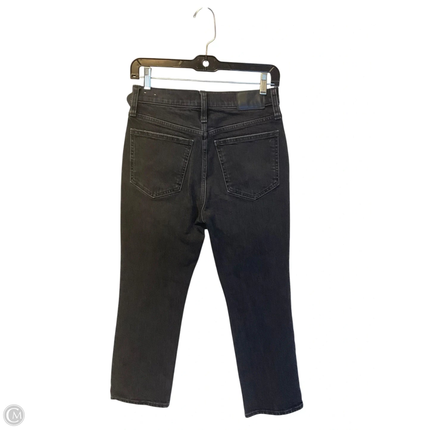 Jeans Boot Cut By Madewell In Black Denim, Size: 4