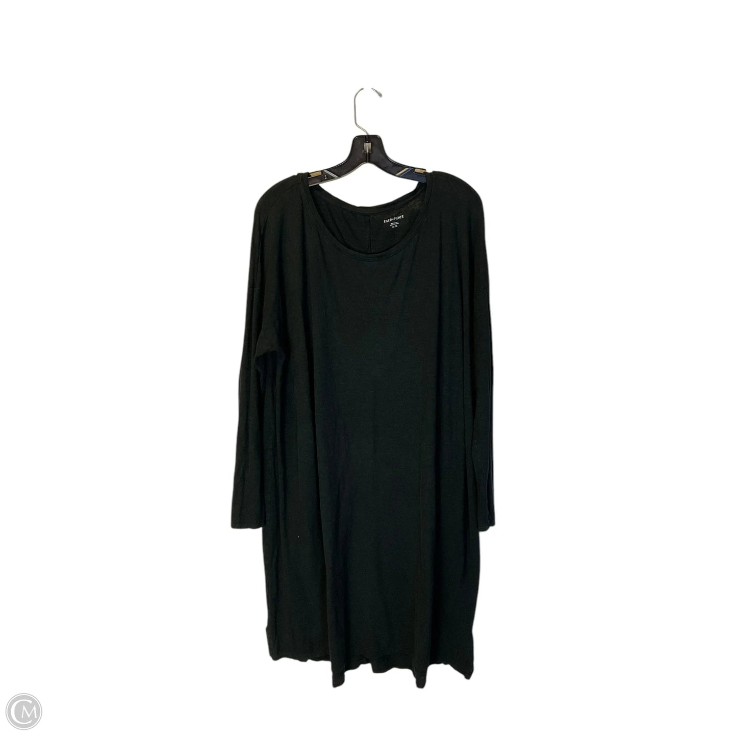 Dress Casual Short By Eileen Fisher In Black, Size: Xl