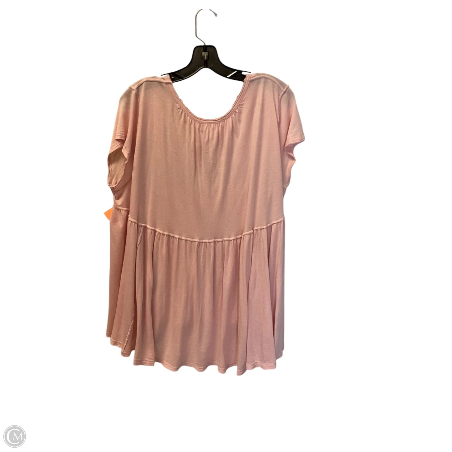 Top Short Sleeve By We The Free In Pink, Size: L