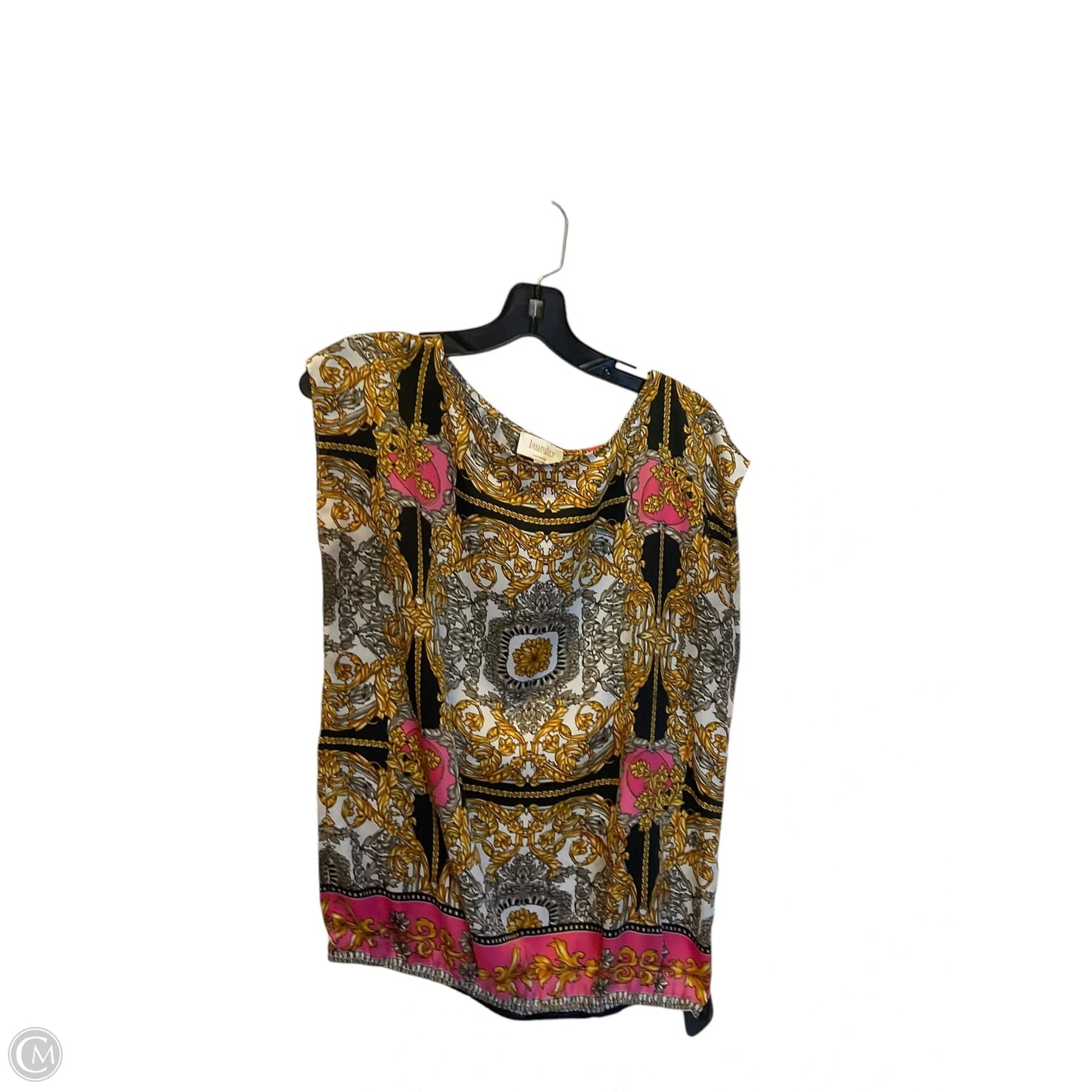 Top Sleeveless By Shelli Segal In Yellow, Size: 8