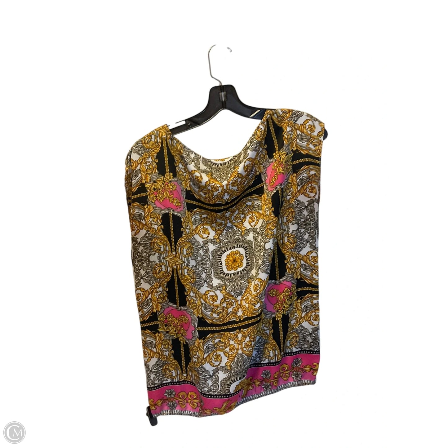 Top Sleeveless By Shelli Segal In Yellow, Size: 8