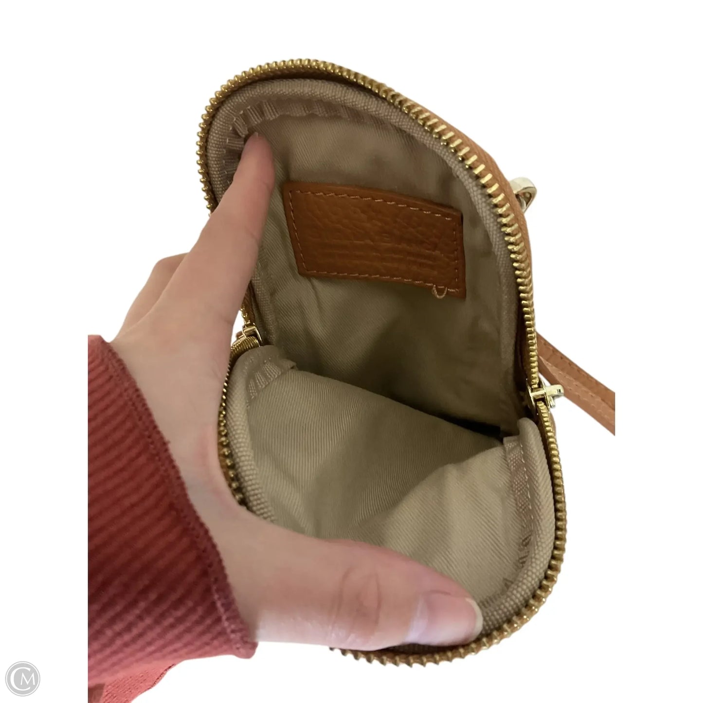 Crossbody Leather By Clothes Mentor, Size: Small