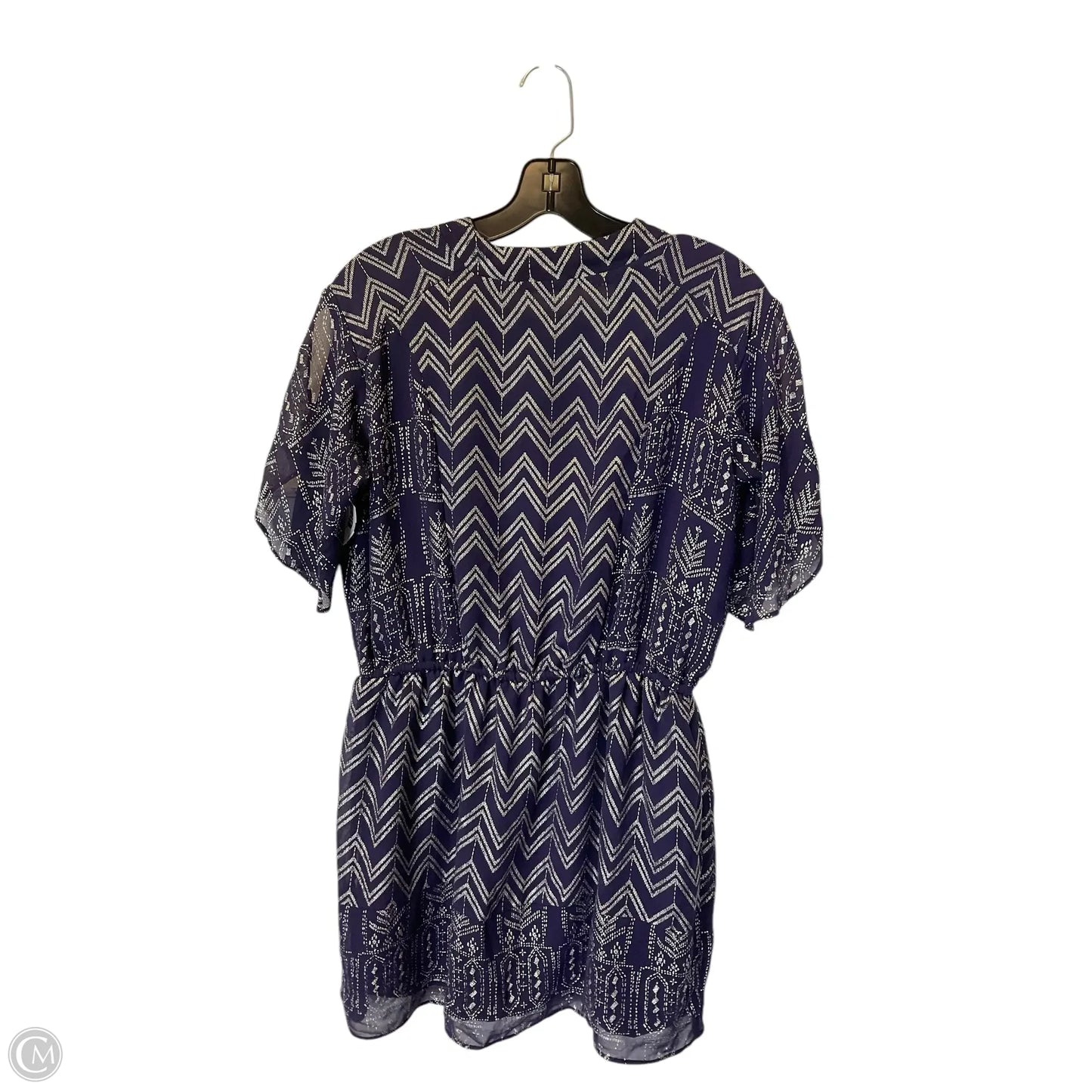 Top Short Sleeve By Free People In Purple, Size: Xs