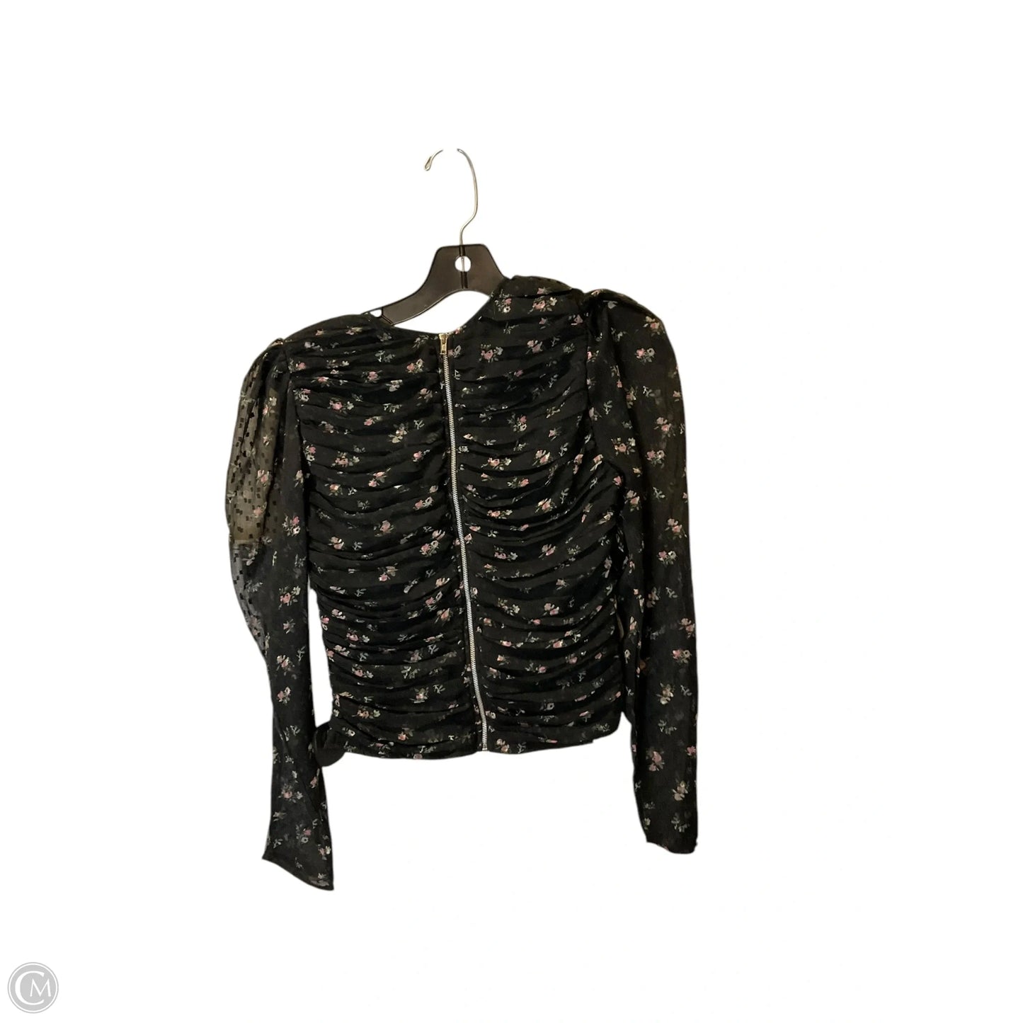 Top Long Sleeve By Let Me Be In Black, Size: Xs