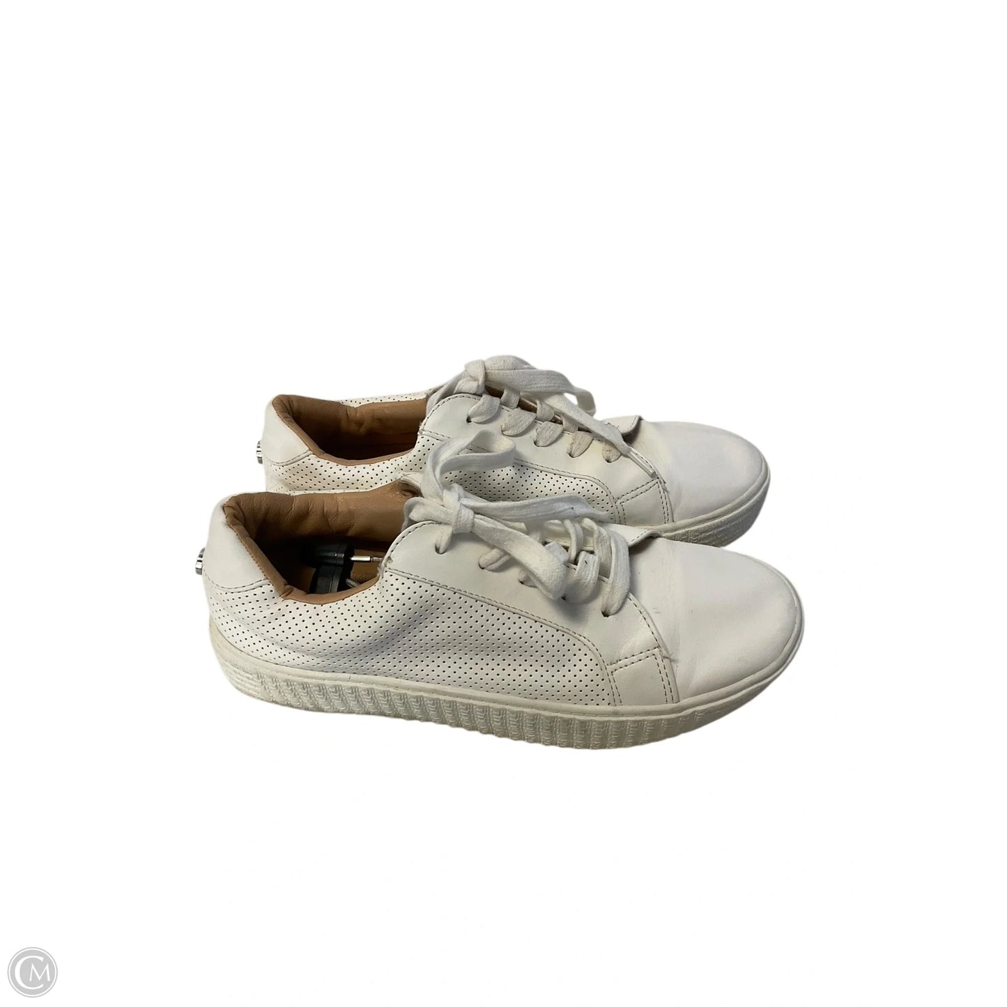 Shoes Flats By Steve Madden In White, Size: 7.5