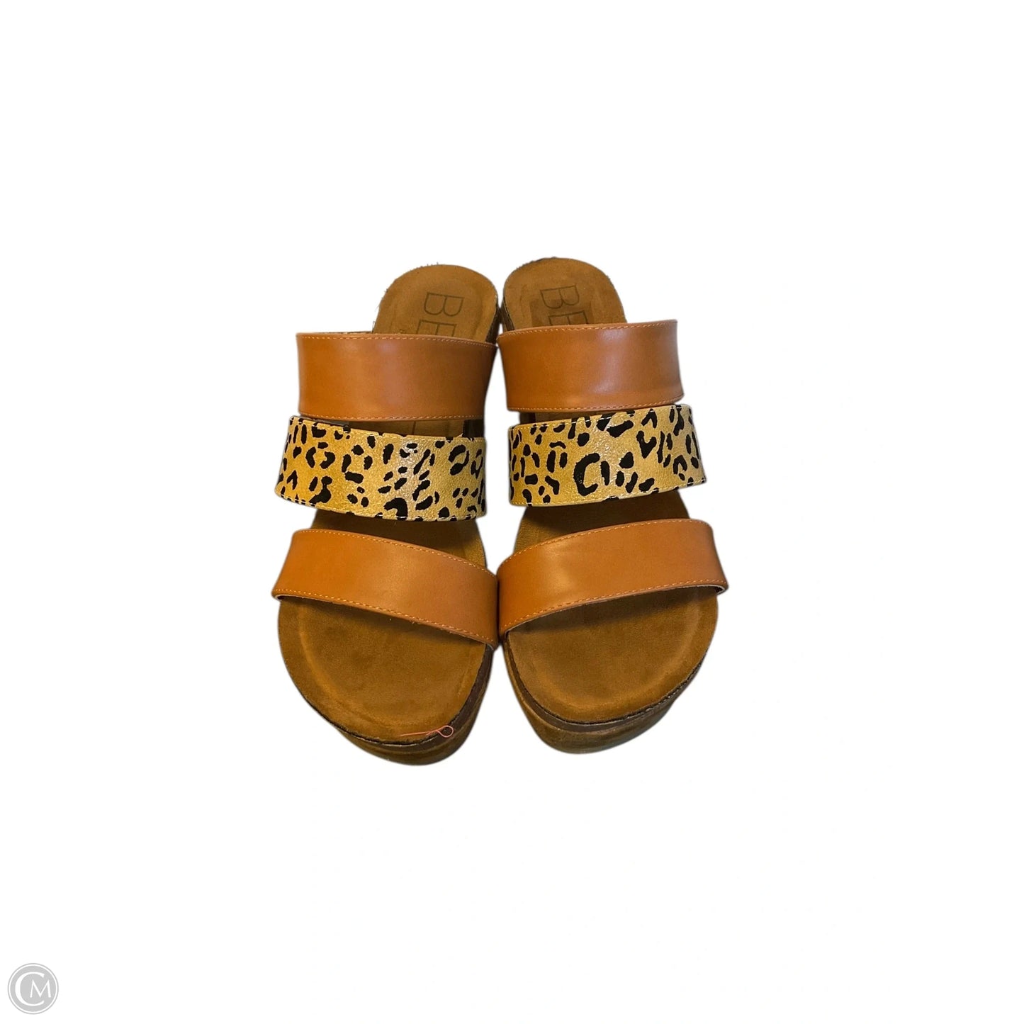 Sandals Heels Platform By Matisse In Tan, Size: 9