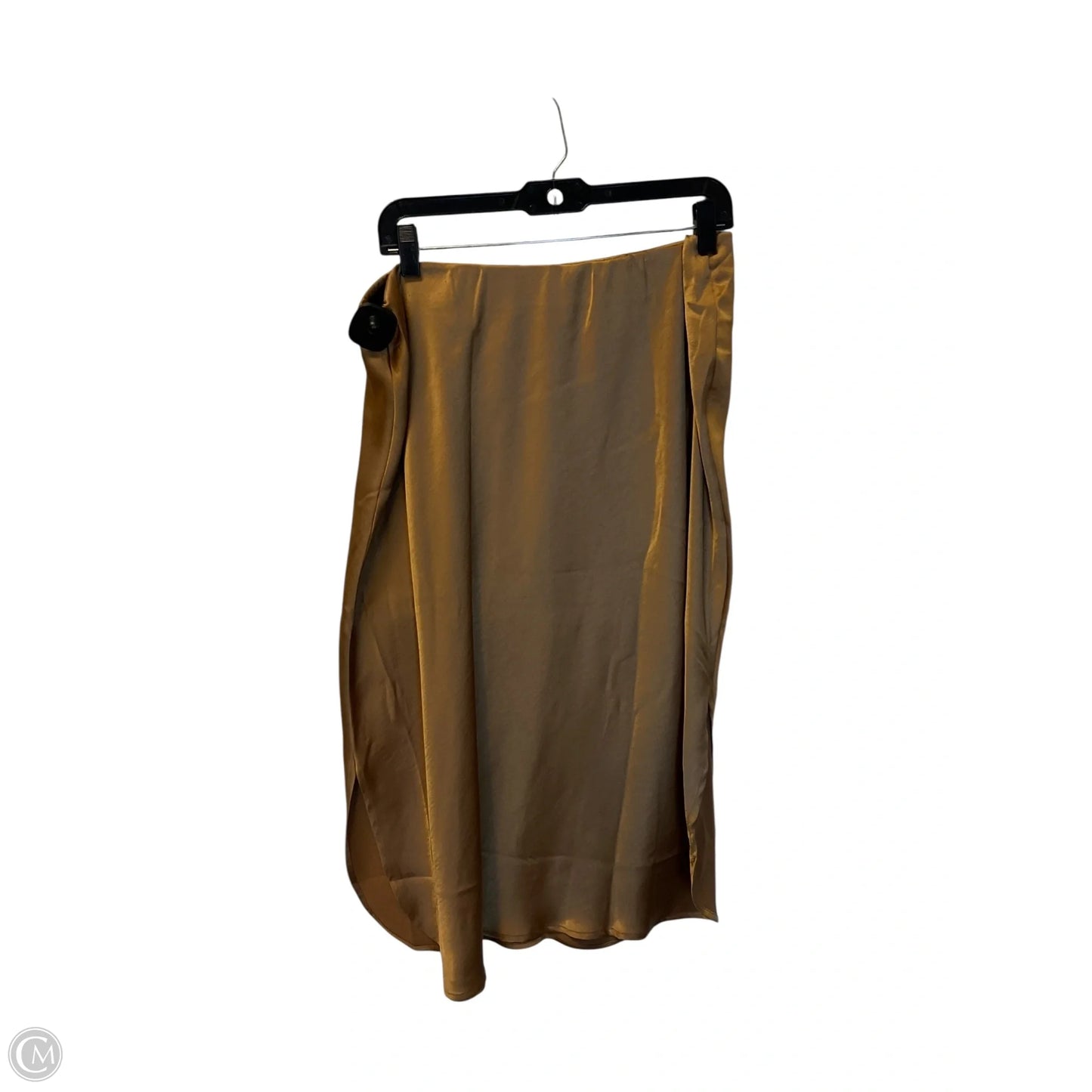 Skirt Maxi By Lane Bryant In Gold, Size: 16