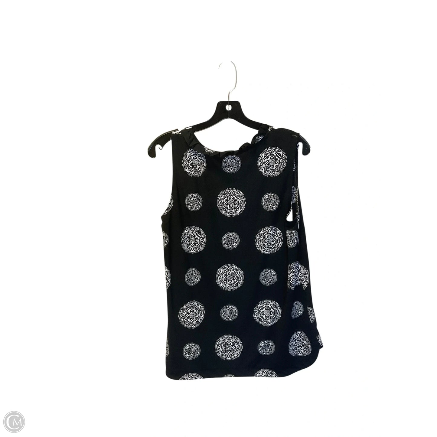 Top Sleeveless By Ann Taylor In Black, Size: M
