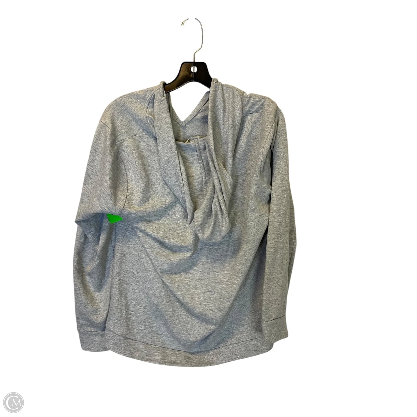 Top Long Sleeve By Michael By Michael Kors In Grey, Size: Xl