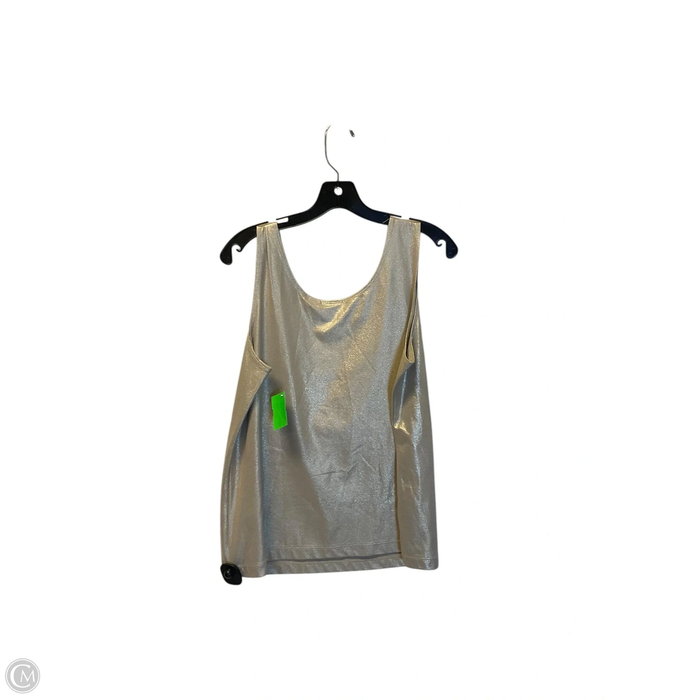 Tank Top By Chicos In Gold, Size: M