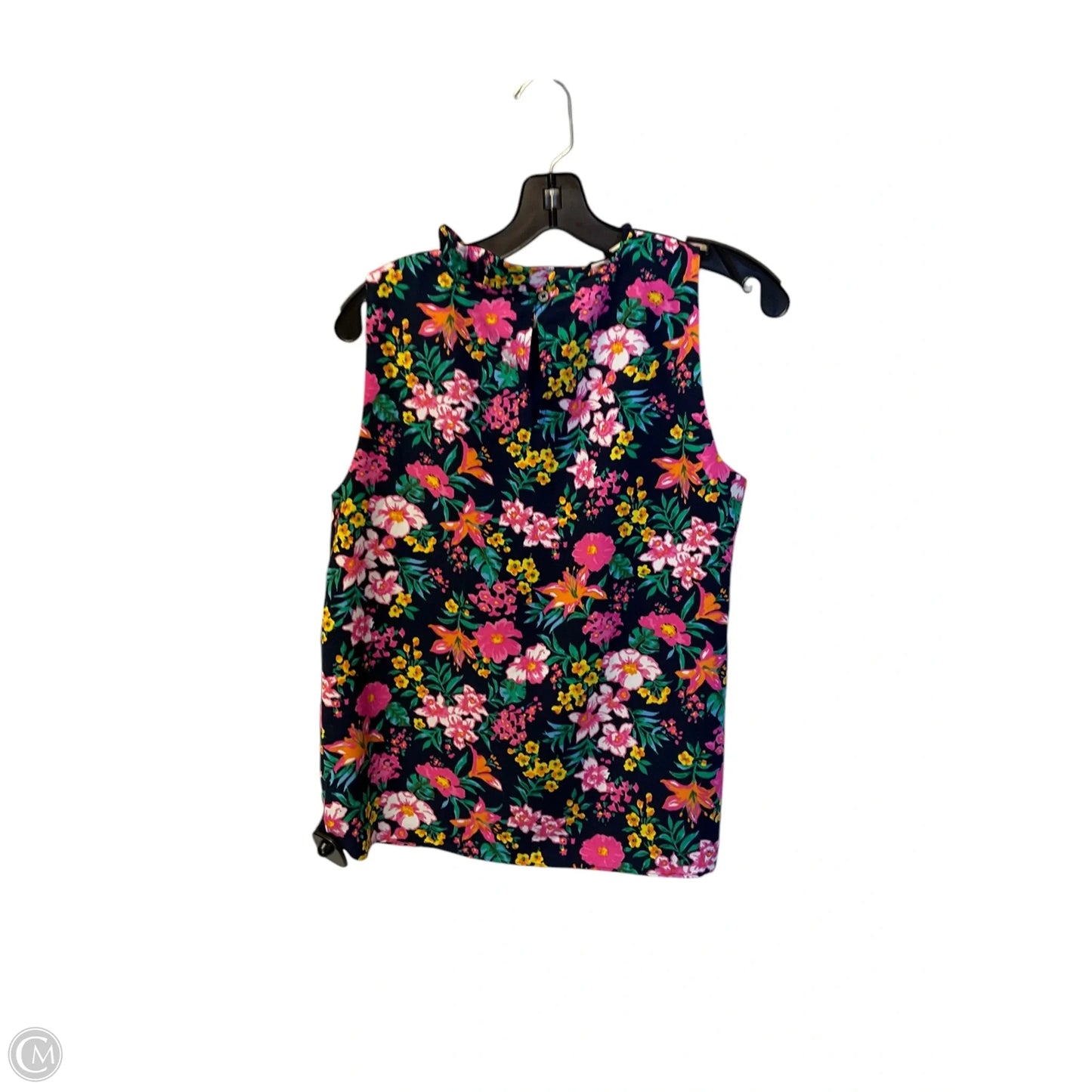 Top Sleeveless By J. Crew In Multi-colored, Size: S