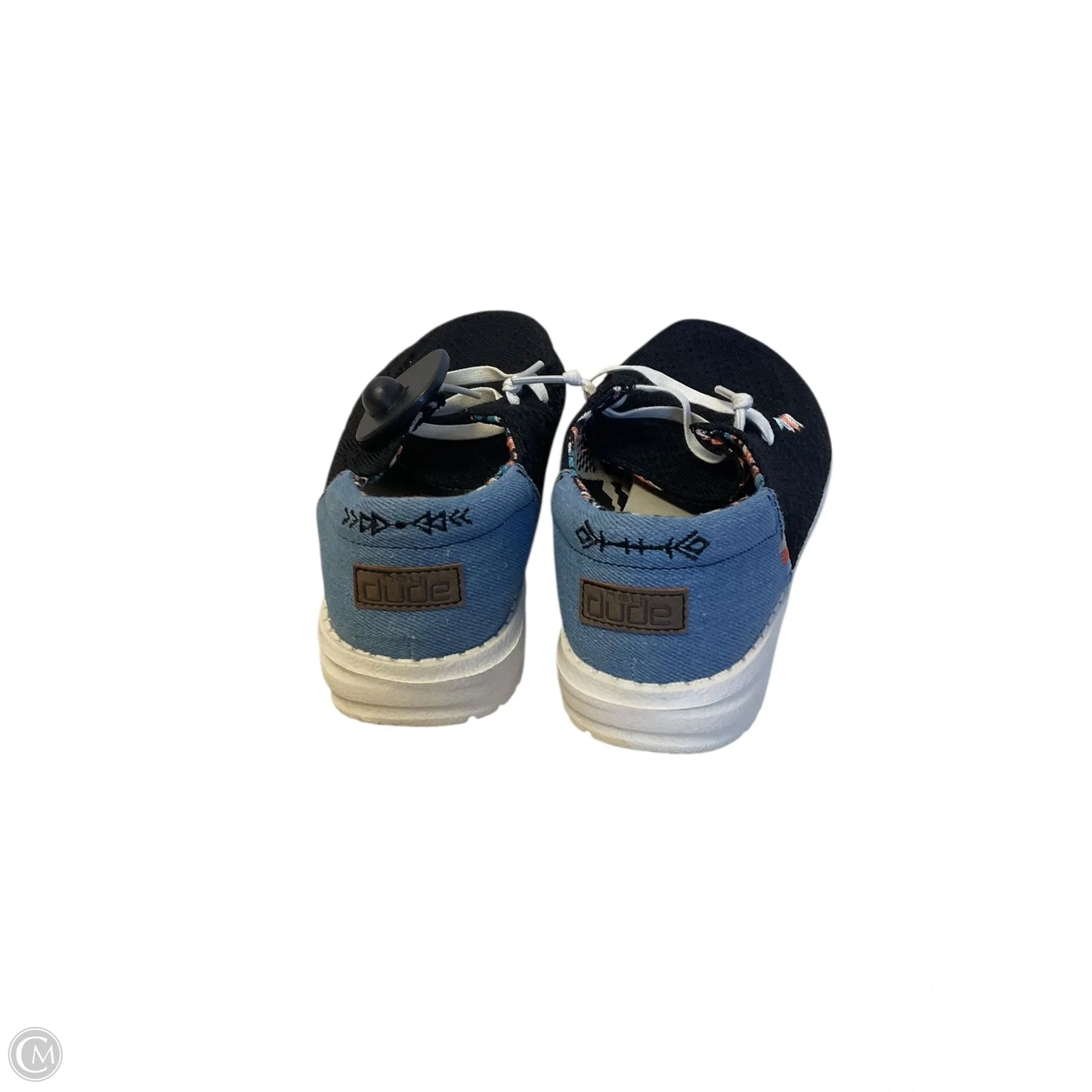 Shoes Sneakers By Hey Dude In Black, Size: 6