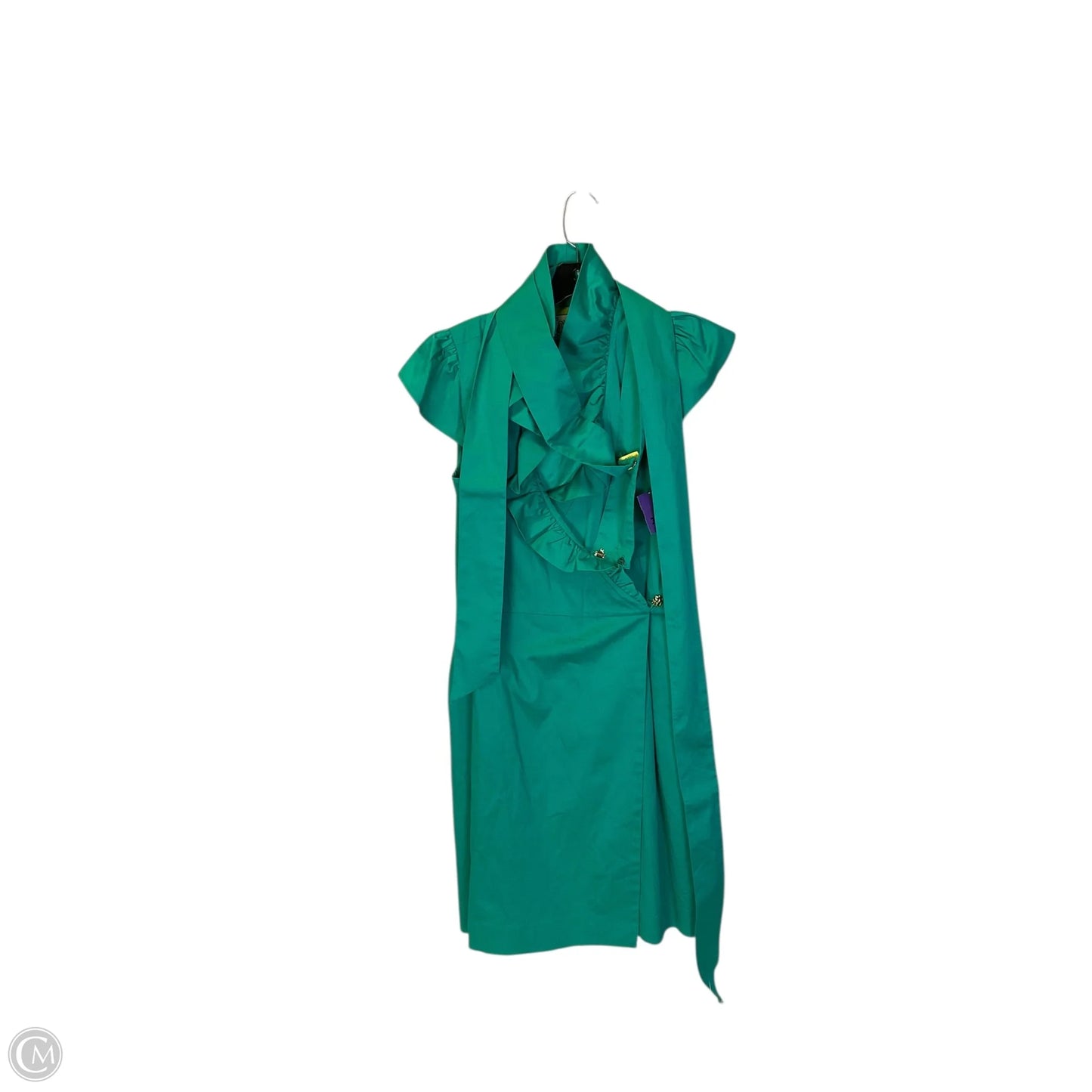Dress Casual Short By Elizabeth Mckay In Teal, Size: 10