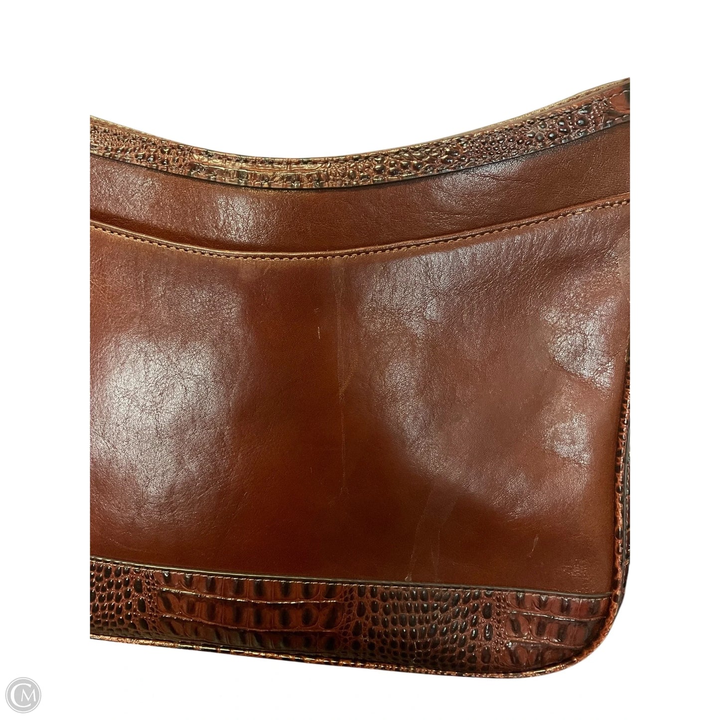 Handbag Designer By Brahmin, Size: Large