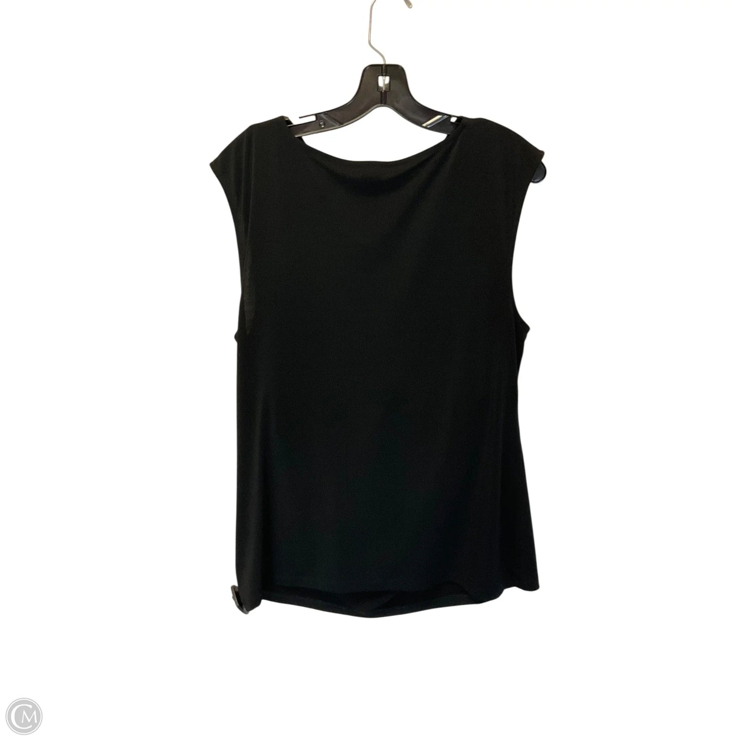 Top Sleeveless By Ann Taylor In Black, Size: Xl