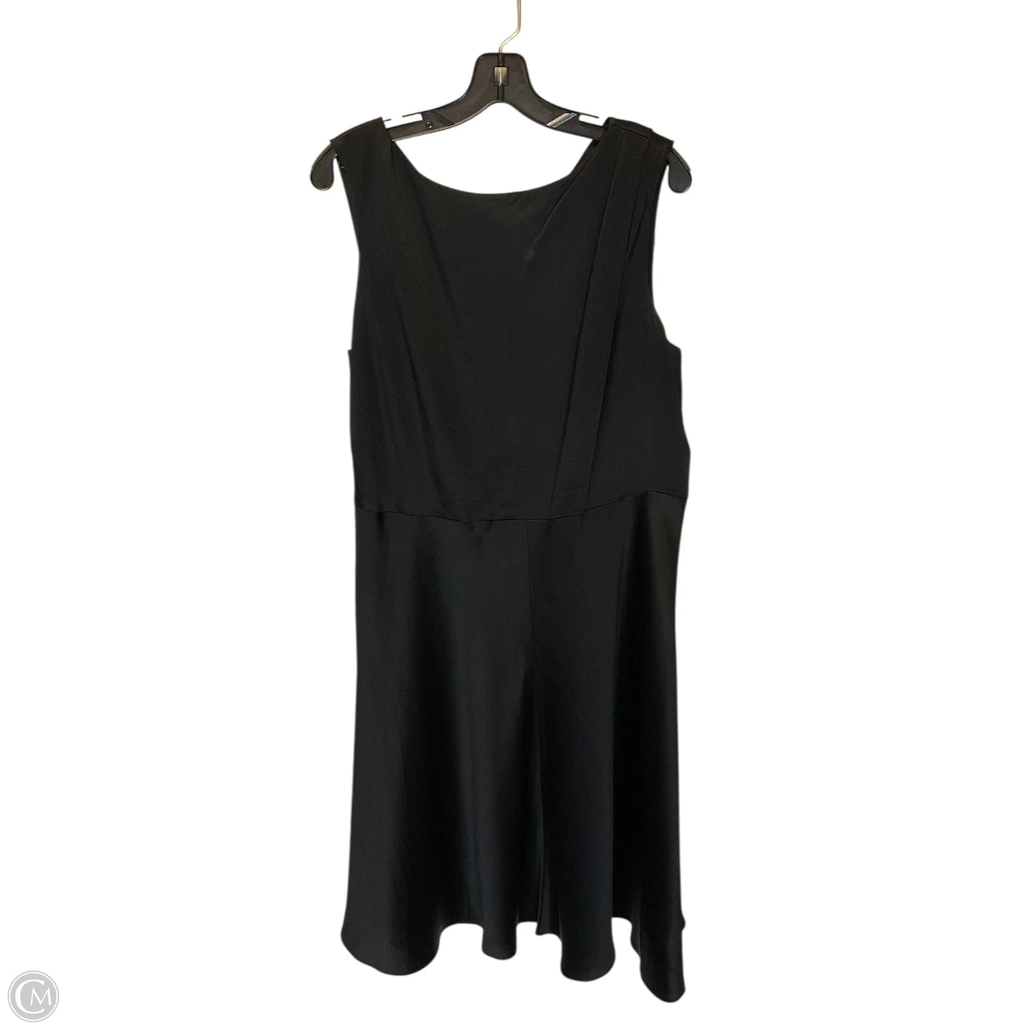 Dress Casual Midi By Talbots In Black, Size: 14