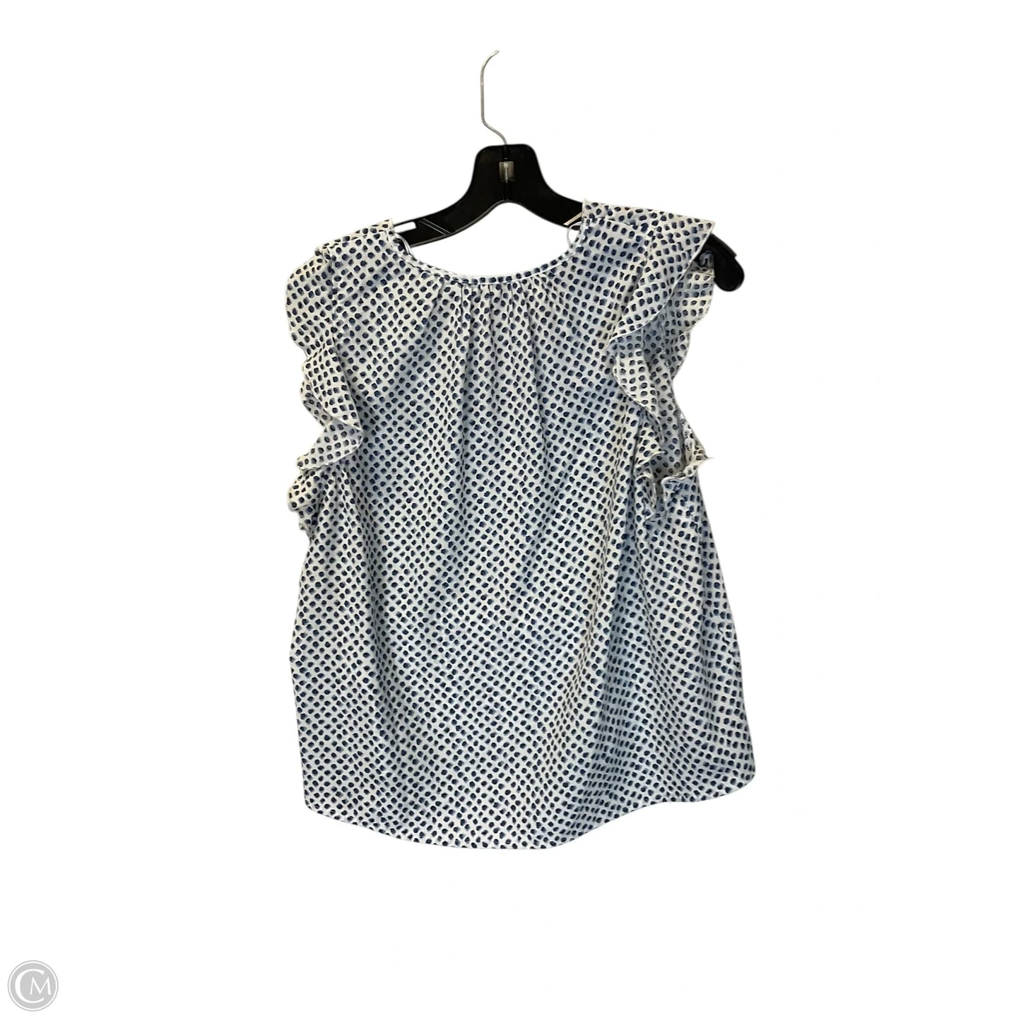 Top Sleeveless By Karlie In Blue, Size: S