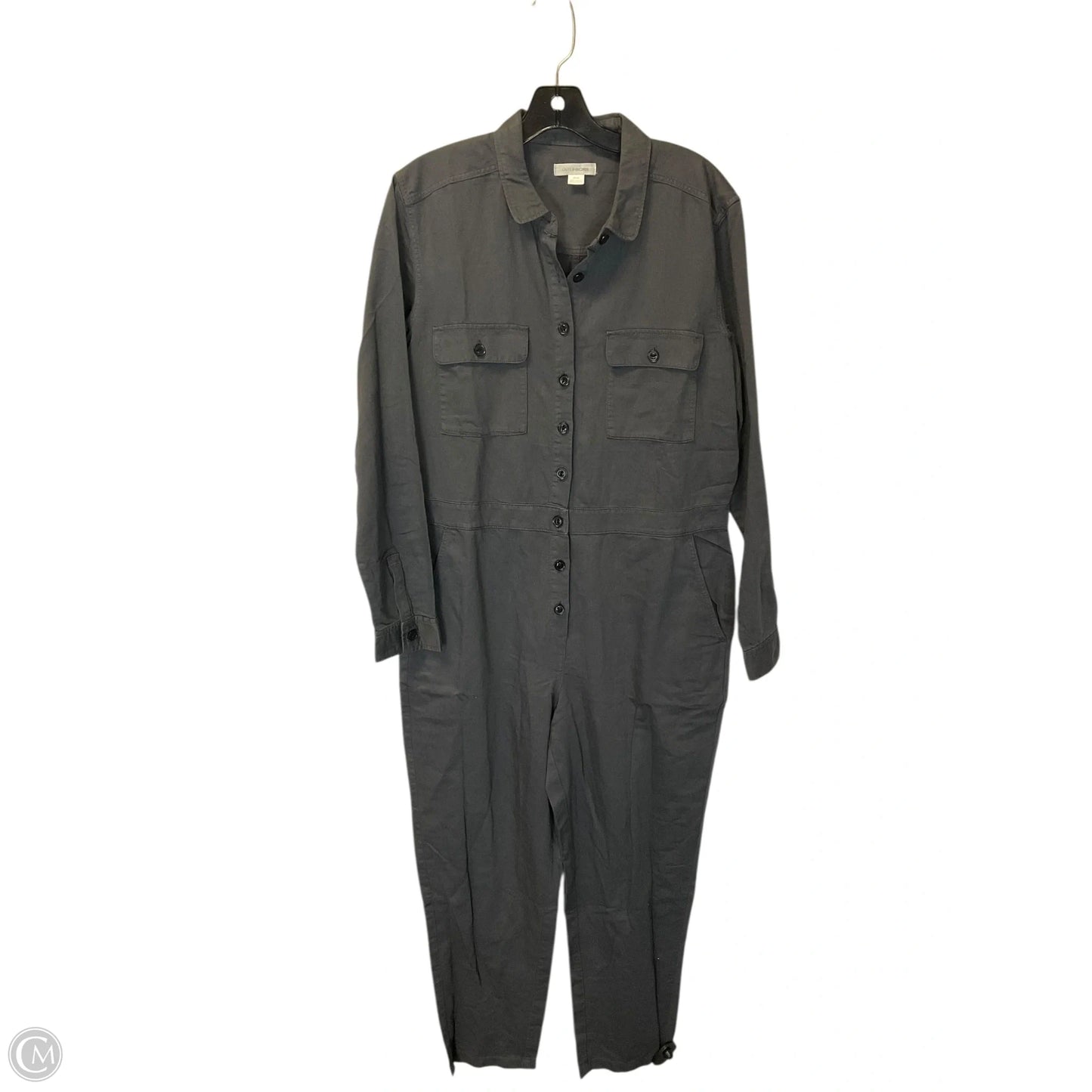 Jumpsuit By Clothes Mentor In Grey, Size: M